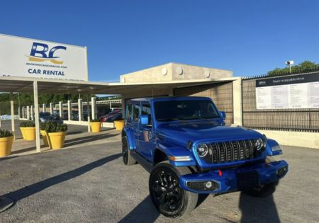 Jeep Wrangler Special Blue High altitude elektrisch dak-cabrio